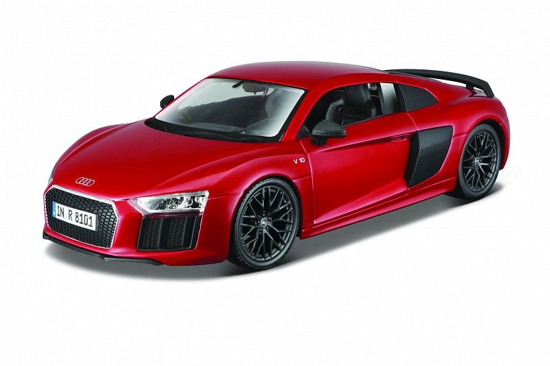 Model metalowy Audi R8 V10 Plus 1:25 do składania - zabawki-dla-dziewczynki
