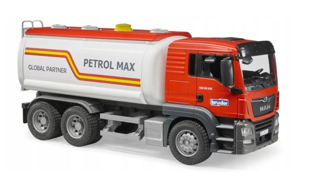 Pojazd MAN TGS z cysterną Petrol Max - zabawki-dla-dziewczynki