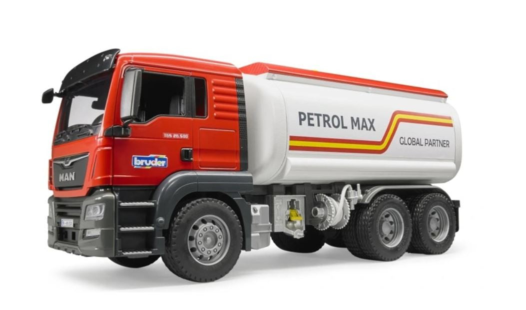 Pojazd MAN TGS z cysterną Petrol Max - zabawki-dla-dziewczynki