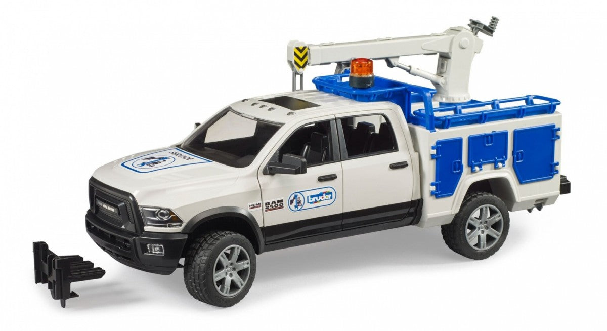 Auto Dodge RAM 2500 serwisowy z kogutem - zabawki-dla-dziewczynki