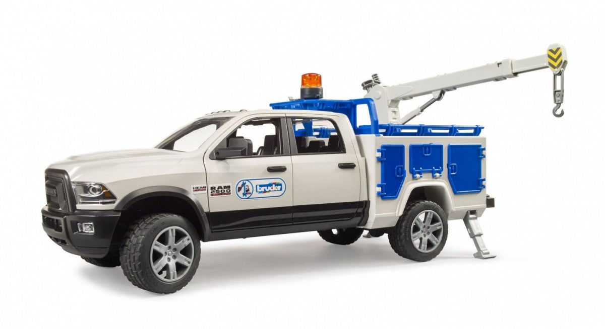 Auto Dodge RAM 2500 serwisowy z kogutem - zabawki-dla-dziewczynki