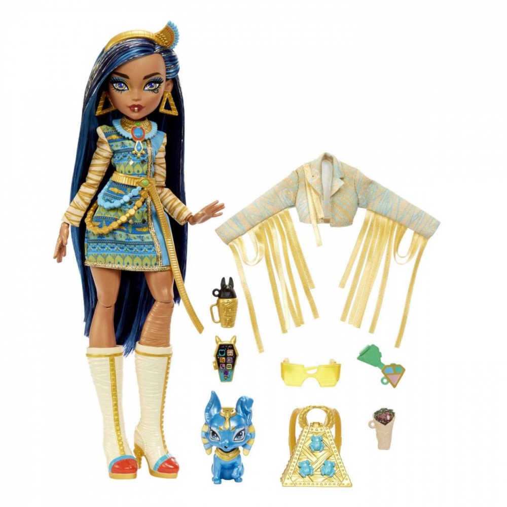 15-Lalka Monster High Cleo De Nile 15