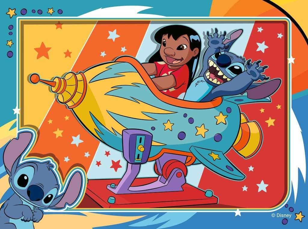 5-Puzzle 4w1 Disney Stitch 5