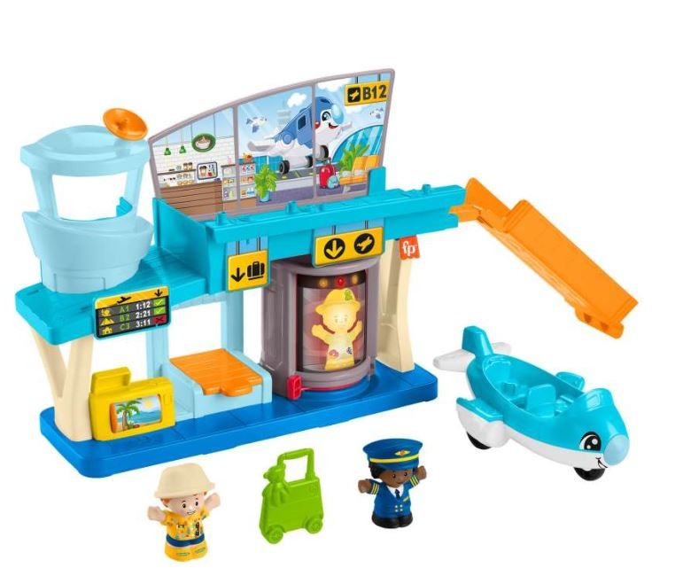 Zestaw Little People Port lotniczy - zabawki-dla-dziewczynki