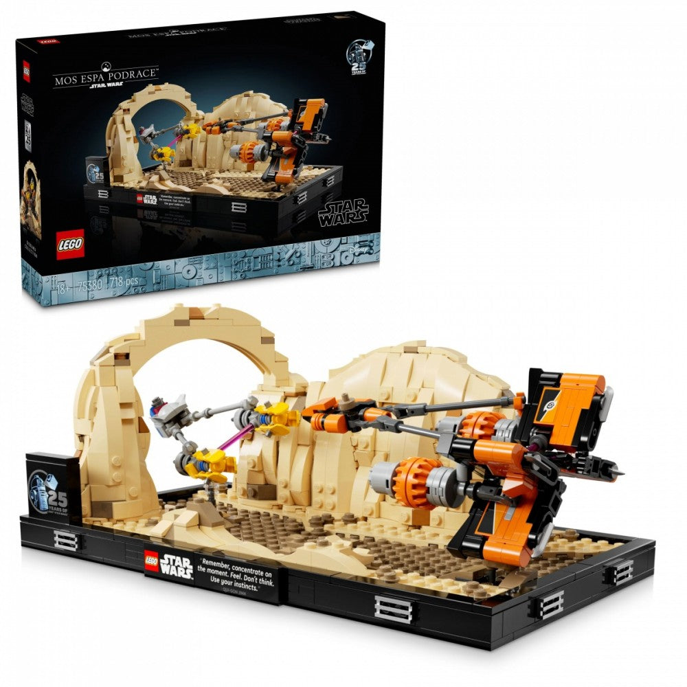 7-Klocki Star Wars 75380 Diorama: Wyścig ścigaczy w Mos Espa 7