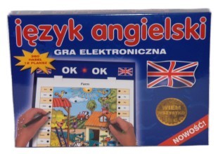Gra elektroniczna Język angielski - zabawki-dla-dziewczynki