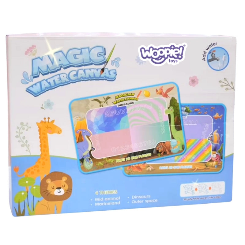WOOPIE Magiczna Mata Wodna do Malowania XXL Pieczątki Cyferki 100x80
