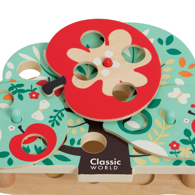 5-CLASSIC WORLD Magnetyczna Gra Zręcznościowa Złap Robaczka 16 el.-5