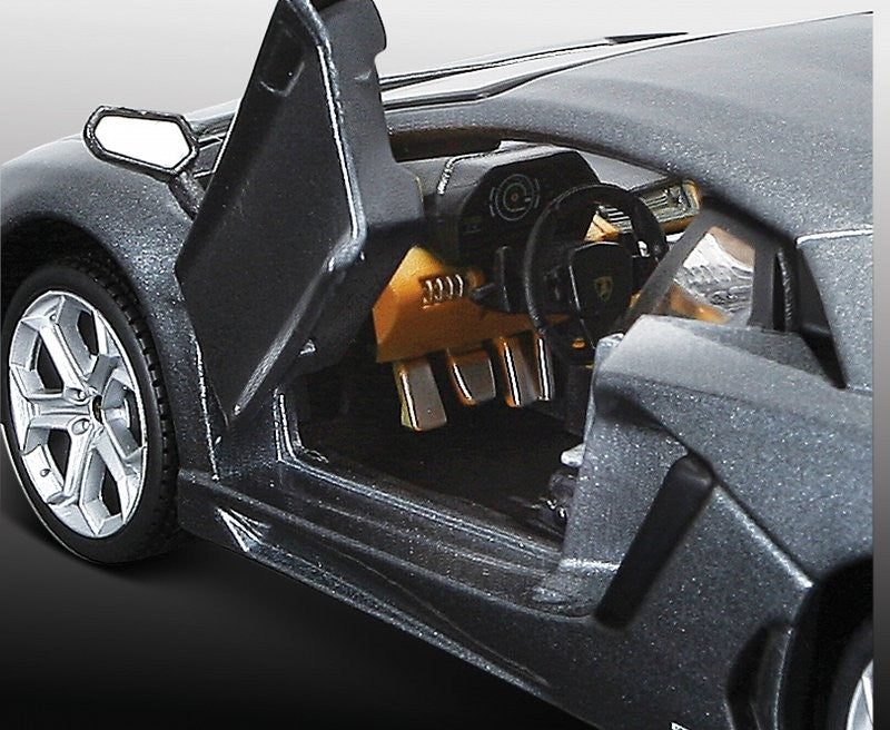 Model metalowy Lamborghini Aventador 1:24 do składania - zabawki-dla-dziewczynki