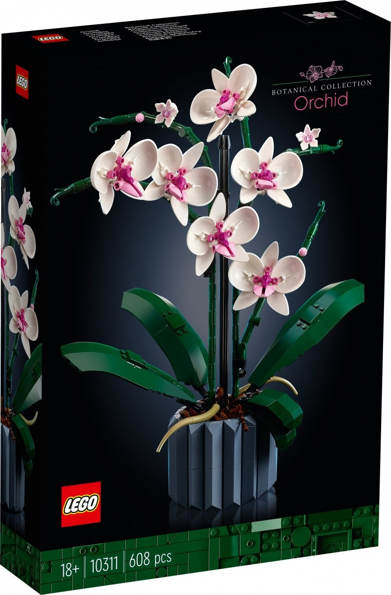 Klocki Icons 10311 Orchidea - zabawki-dla-dziewczynki