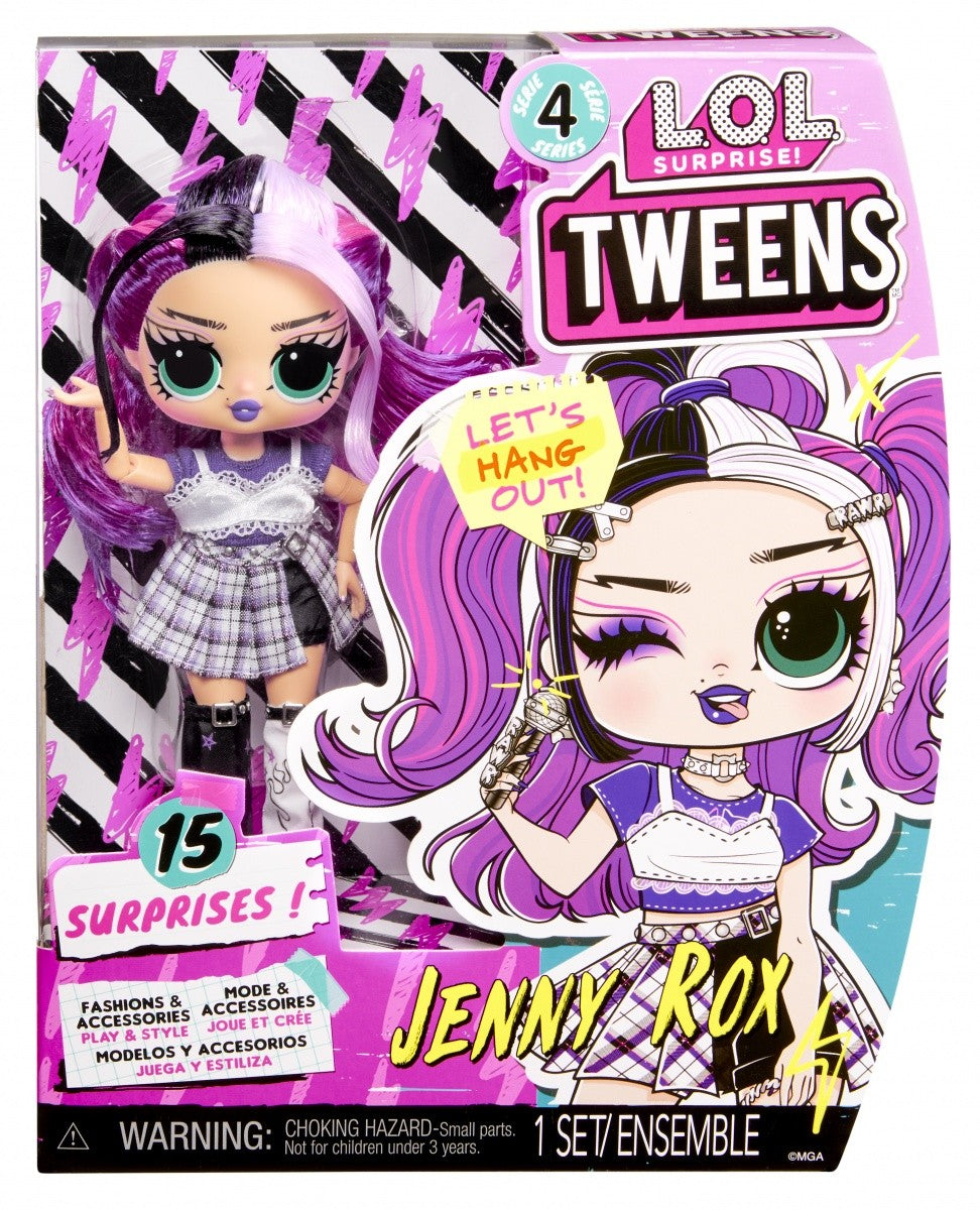 Lalka L.O.L. Surprise Tweens S4 Jenny Rox - zabawki-dla-dziewczynki