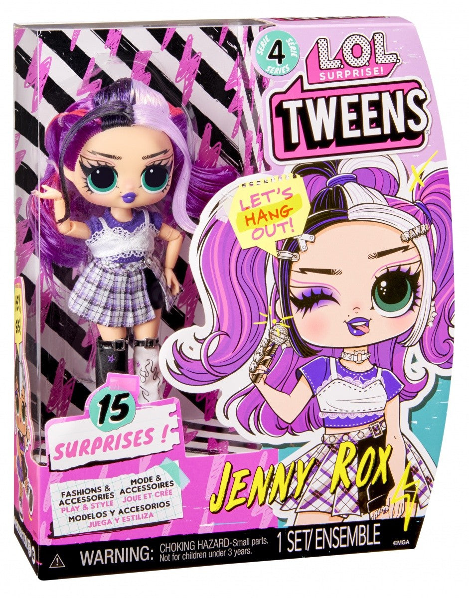 Lalka L.O.L. Surprise Tweens S4 Jenny Rox - zabawki-dla-dziewczynki