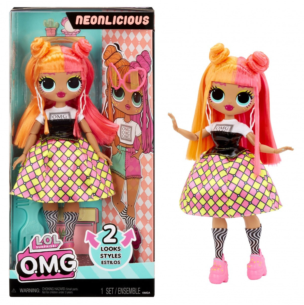 Lalka L.O.L. Surprise OMG HoS Neonlicious - zabawki-dla-dziewczynki
