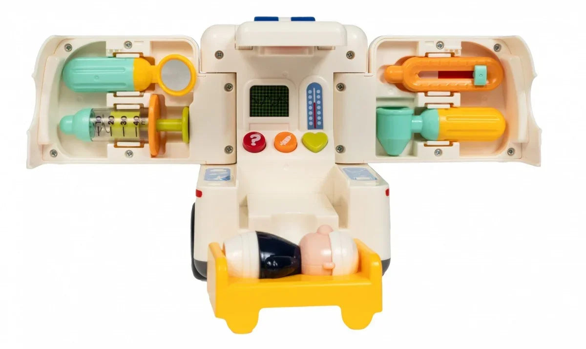 Ambulans z muzyką i światłem Smily Play - zabawki-dla-dziewczynki