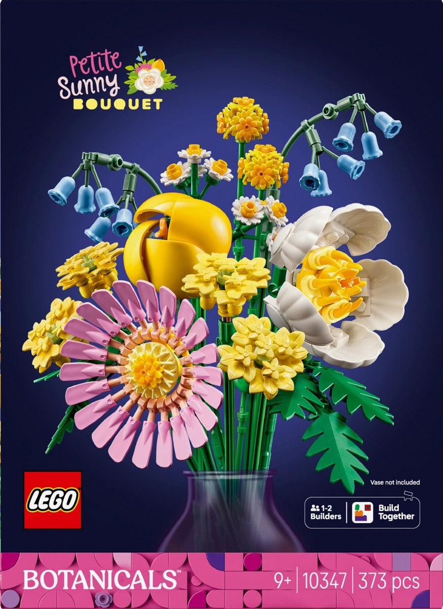 Klocki Botanicals 10347 Mały bukiet żółtych kwiatów - zabawki-dla-dziewczynki
