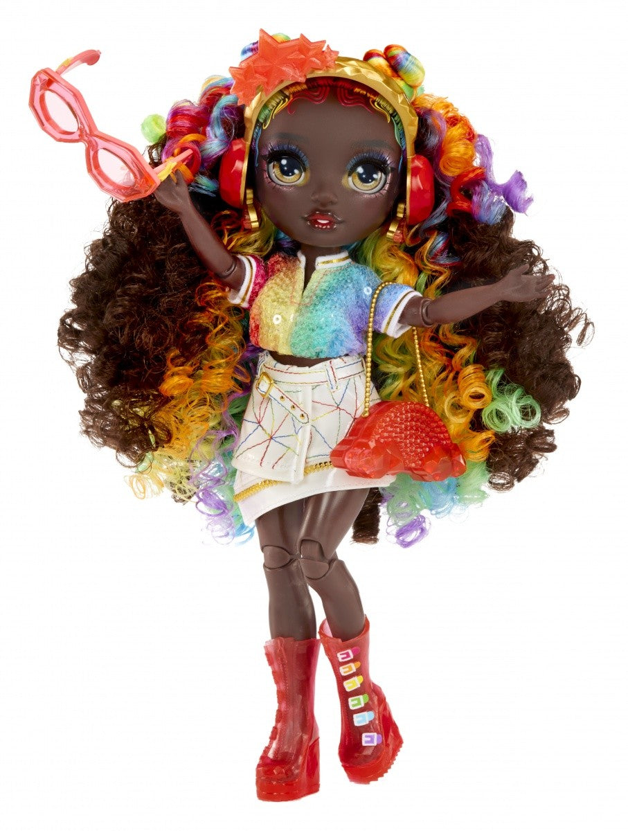 Lalka Rainbow High Creative Crystals Iris - zabawki-dla-dziewczynki