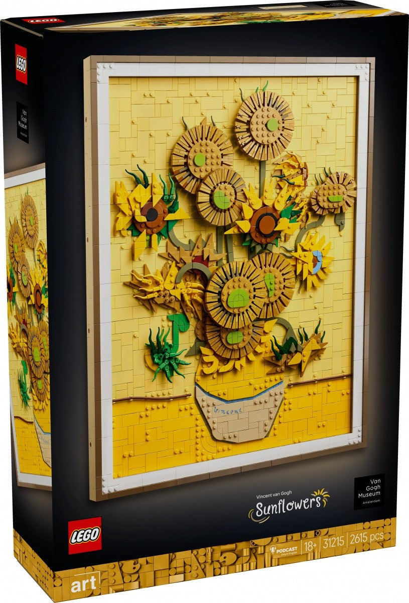 Klocki ART 31215 Słoneczniki Vincent van Gogh - zabawki-dla-dziewczynki