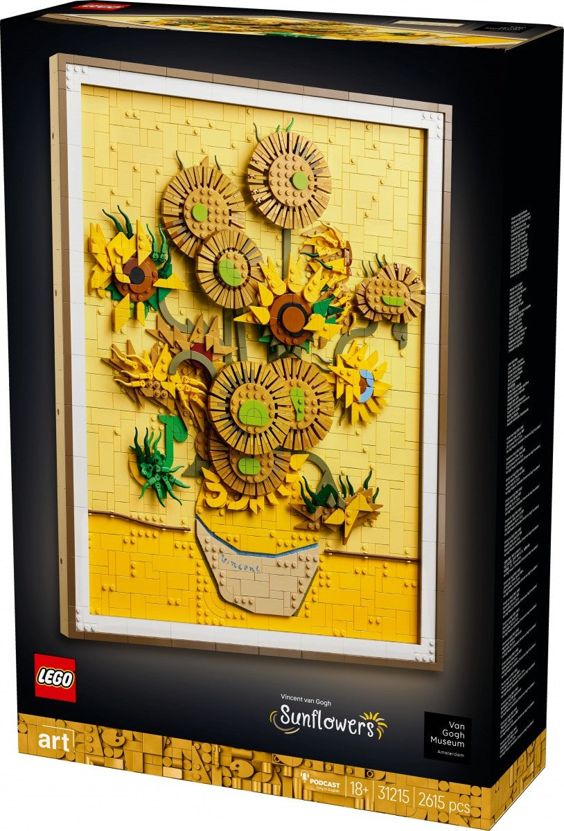 Klocki ART 31215 Słoneczniki Vincent van Gogh - zabawki-dla-dziewczynki