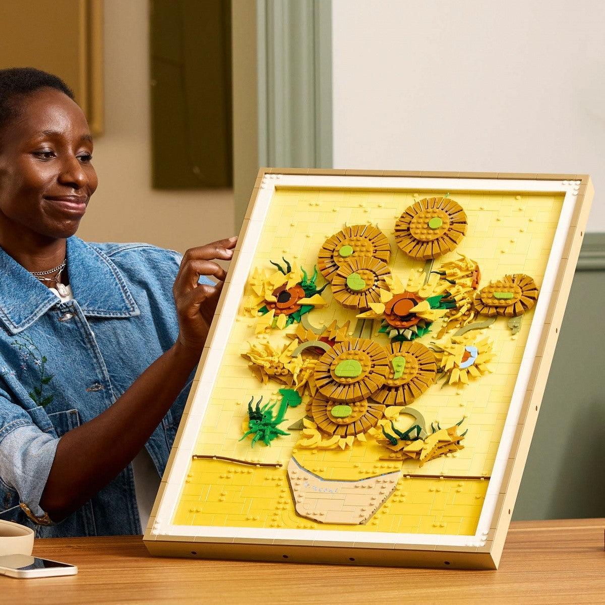 Klocki ART 31215 Słoneczniki Vincent van Gogh - zabawki-dla-dziewczynki