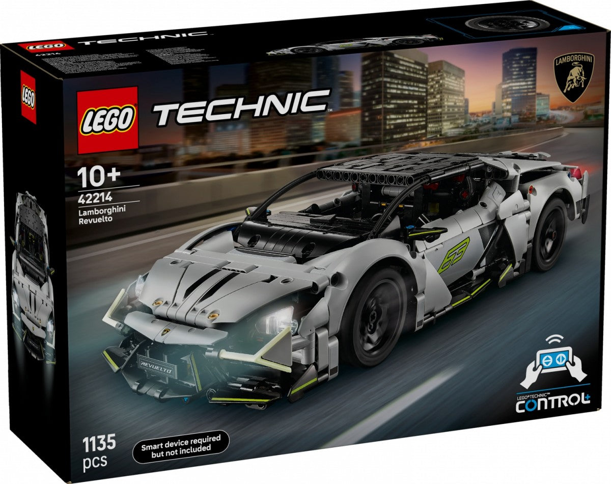 Klocki Technic 42214 Supersamochód Lamborghini Revuelto - zabawki-dla-dziewczynki