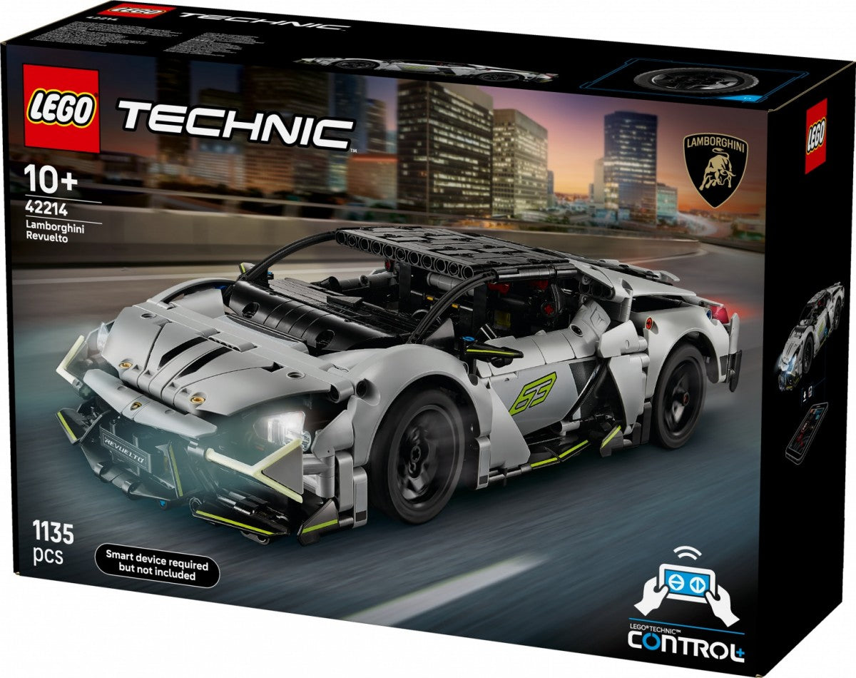 Klocki Technic 42214 Supersamochód Lamborghini Revuelto - zabawki-dla-dziewczynki