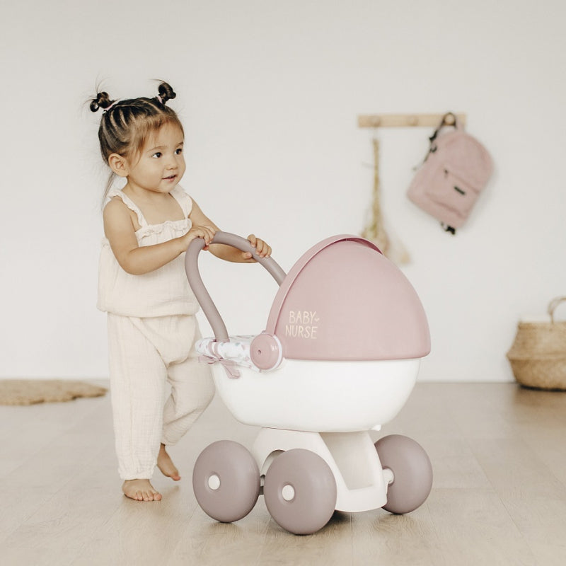 2-SMOBY Baby Nurse Wózek Głęboki dla lalki z plastikowym daszkiem-2