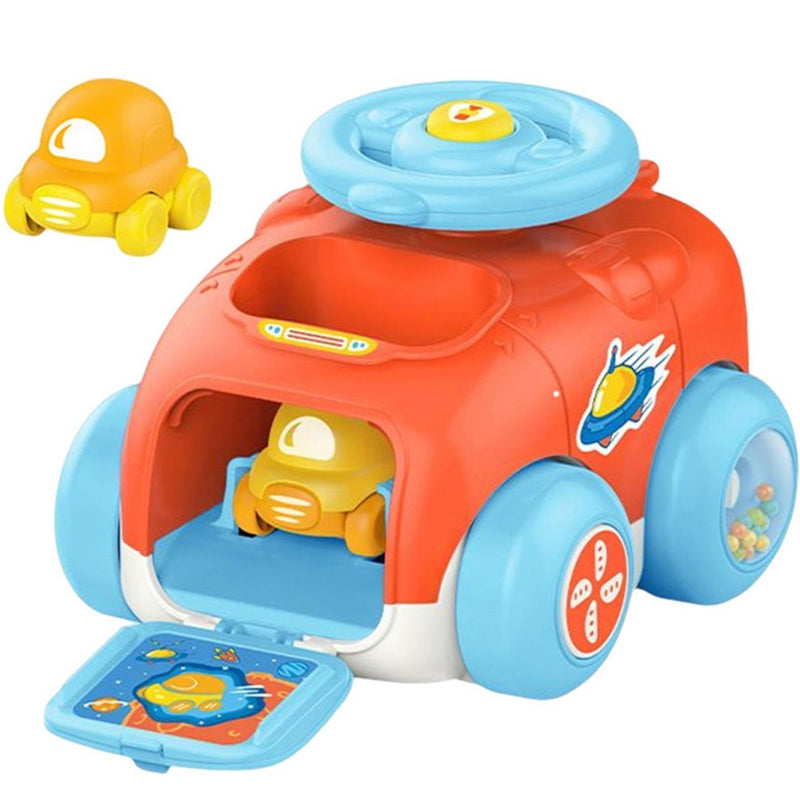 WOOPIE BABY Wyrzutnia Samochodów Auto Katapulta Zestaw - zabawki-dla-dziewczynki