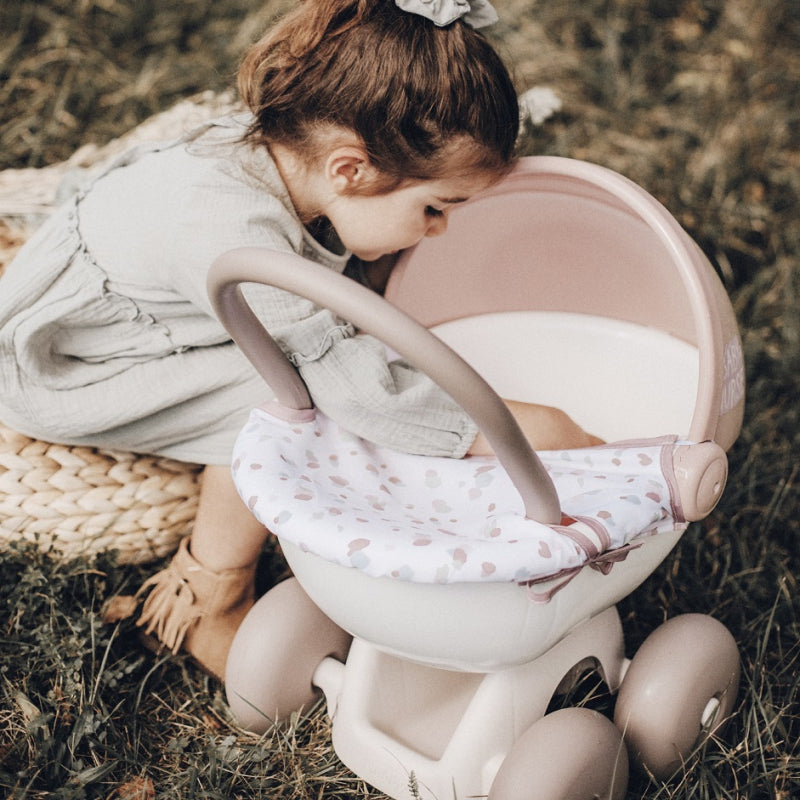 3-SMOBY Baby Nurse Wózek Głęboki dla lalki z plastikowym daszkiem-3