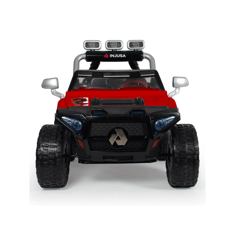 INJUSA Samochód Na Akumulator 24V Monster Dwuosobowy LED - zabawki-dla-dziewczynki