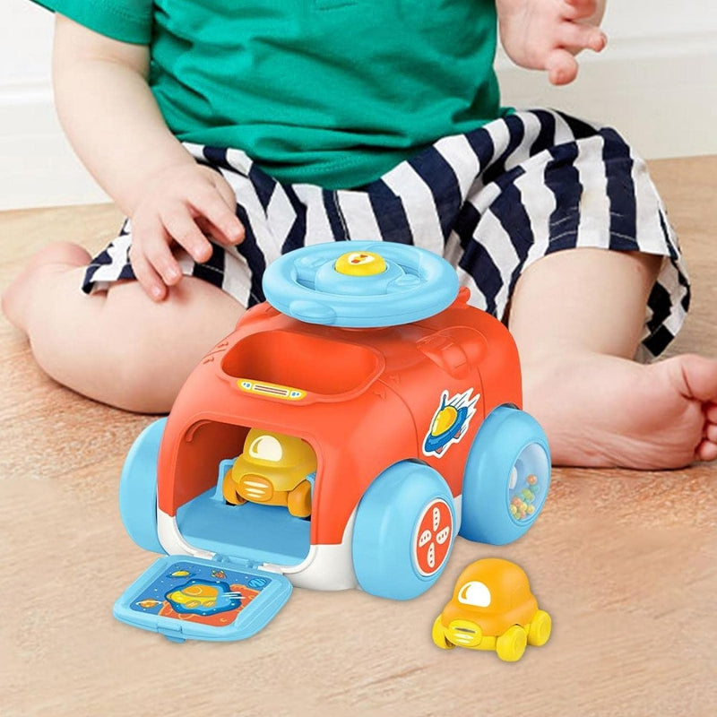 WOOPIE BABY Wyrzutnia Samochodów Auto Katapulta Zestaw - zabawki-dla-dziewczynki