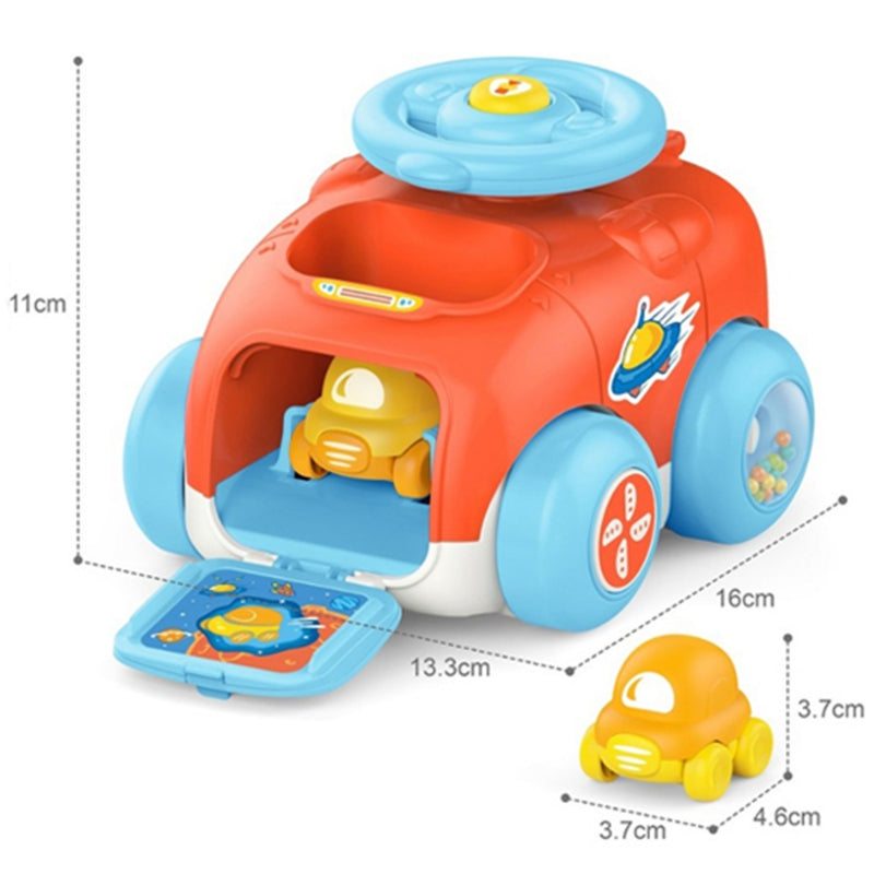 WOOPIE BABY Wyrzutnia Samochodów Auto Katapulta Zestaw - zabawki-dla-dziewczynki