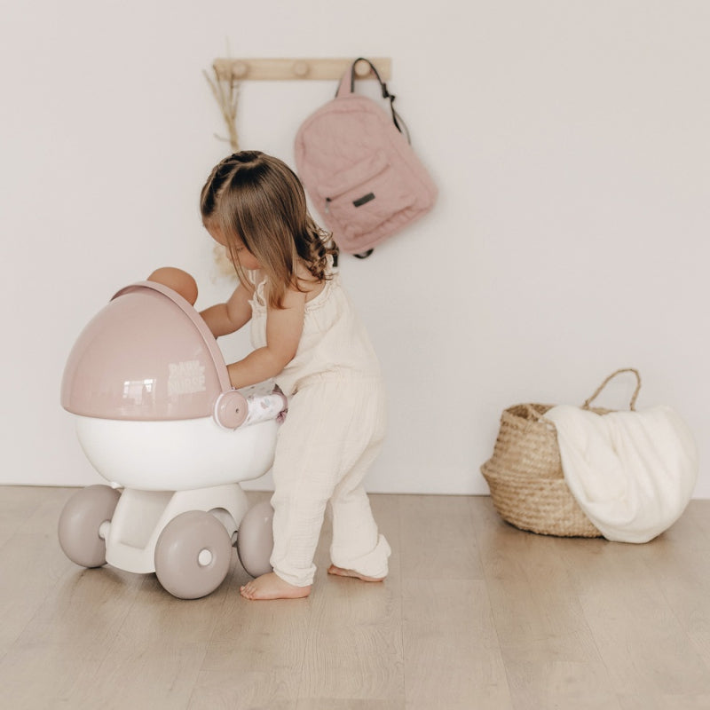 7-SMOBY Baby Nurse Wózek Głęboki dla lalki z plastikowym daszkiem-7