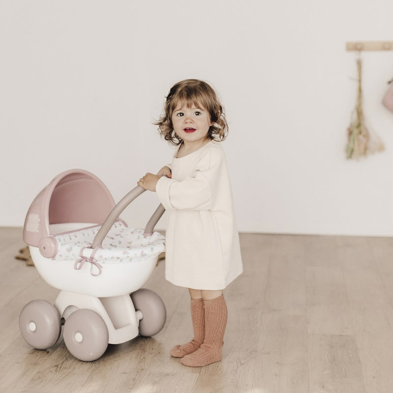 5-SMOBY Baby Nurse Wózek Głęboki dla lalki z plastikowym daszkiem-5