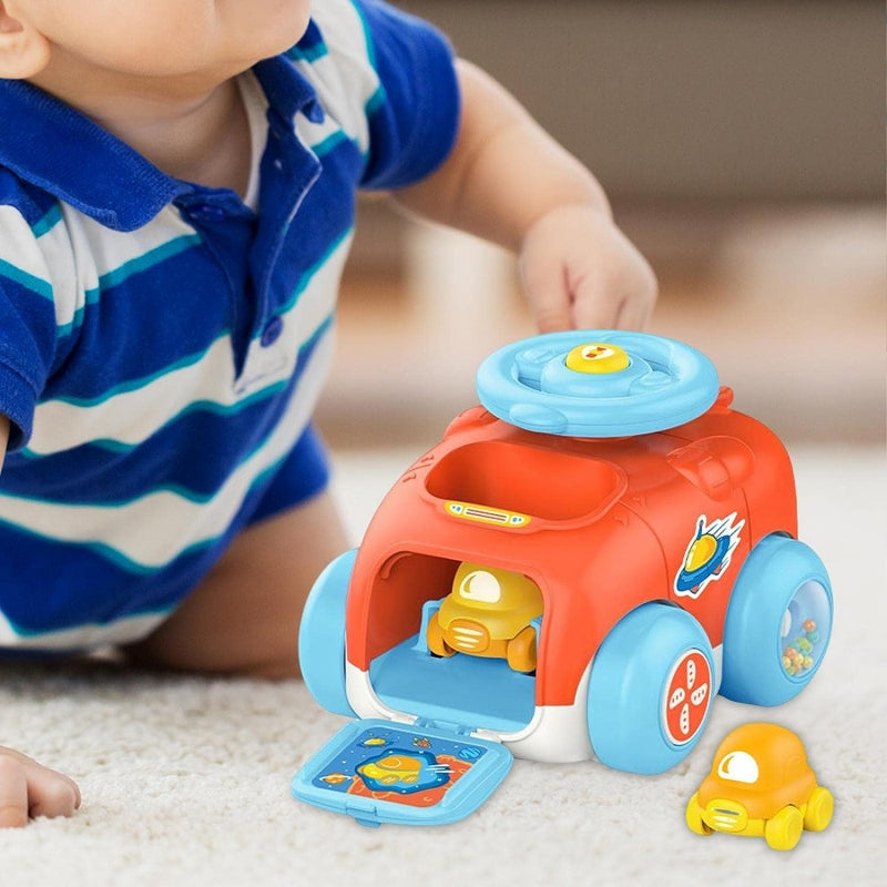 WOOPIE BABY Wyrzutnia Samochodów Auto Katapulta Zestaw - zabawki-dla-dziewczynki