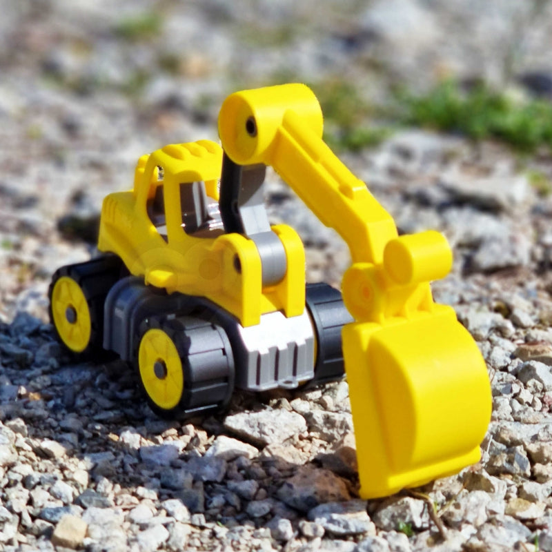 Big Power Worker Mini Koparka - zabawki-dla-dziewczynki