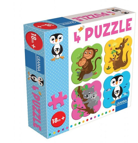 1-Puzzle z Pingwinem 4 puzle 4 elementy 1