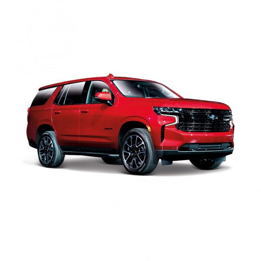 Model kompozytowy Chevrolet Tahoe 2021 1/26 czerwony - zabawki-dla-dziewczynki