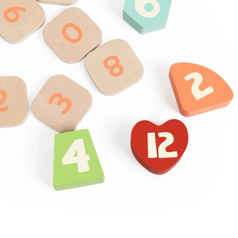 CLASSIC WORLD Zegar Miś Montessori Edukacyjny 3w1 Nauka Czasu Liczenia i Daty - zabawki-dla-dziewczynki