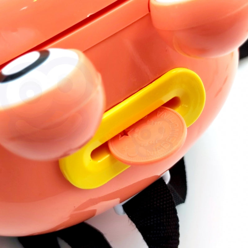 7-WOOPIE Elektroniczna Skarbonka Sejf Bankomat na Pin Kod Dostępu Krab Plecak Pomarańczowy-7