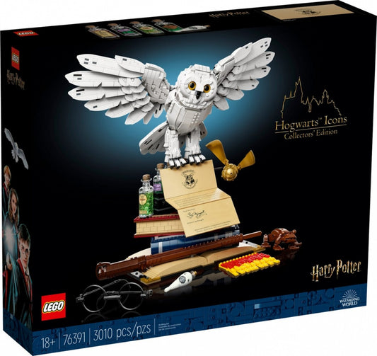 Klocki Harry Potter 76391 Ikony Hogwartu - Hedwiga (edycja kolekcjonerska) - zabawki-dla-dziewczynki