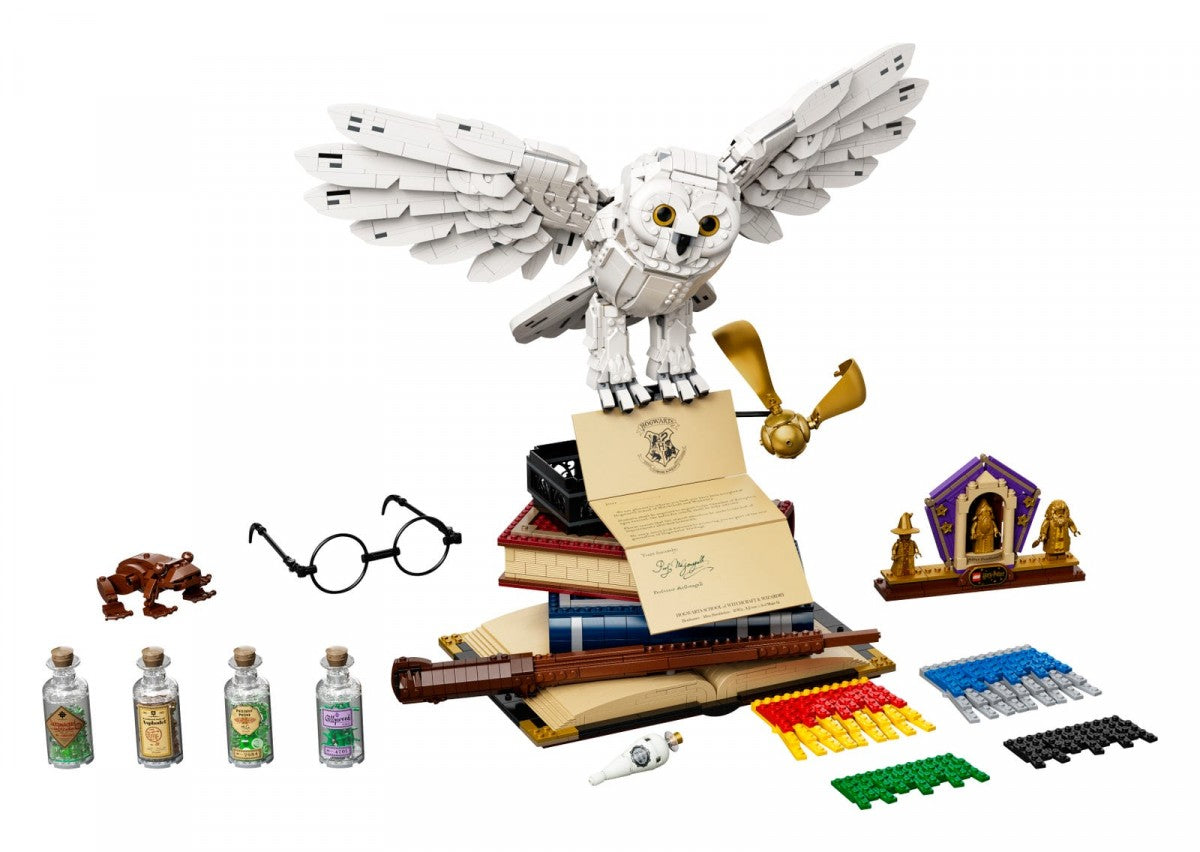Klocki Harry Potter 76391 Ikony Hogwartu - Hedwiga (edycja kolekcjonerska) - zabawki-dla-dziewczynki