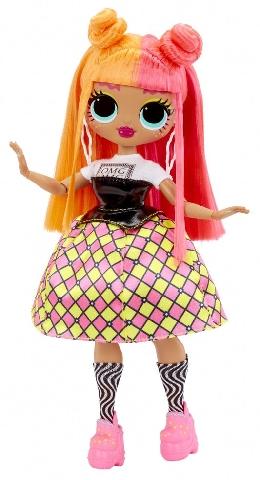 Stylowa lalka L.O.L. Surprise OMG HoS Neonlicious w neonowych ubraniach
