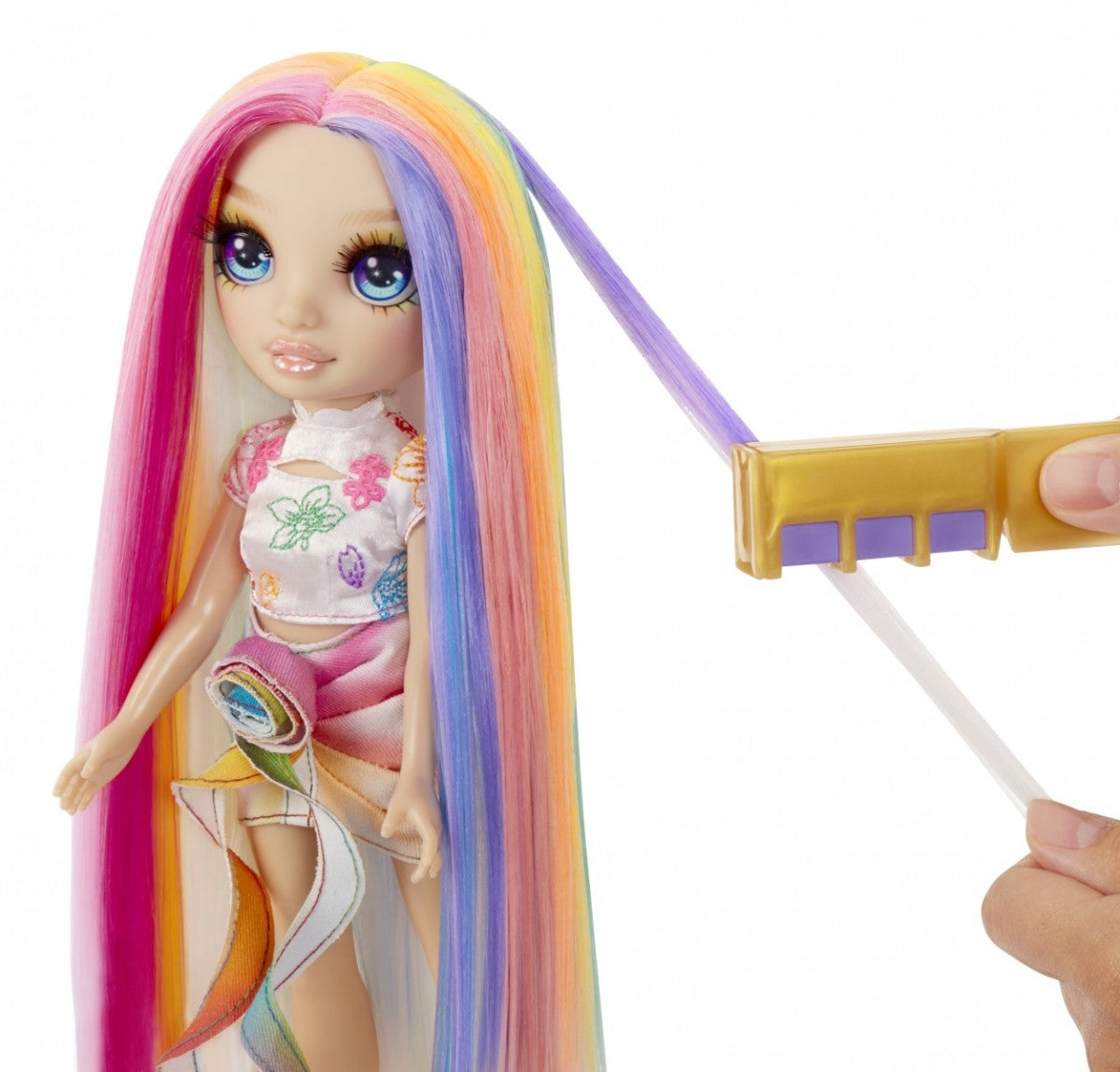 Lalka modowa Rainbow High Amaya w stylowym stroju i z akcesoriami