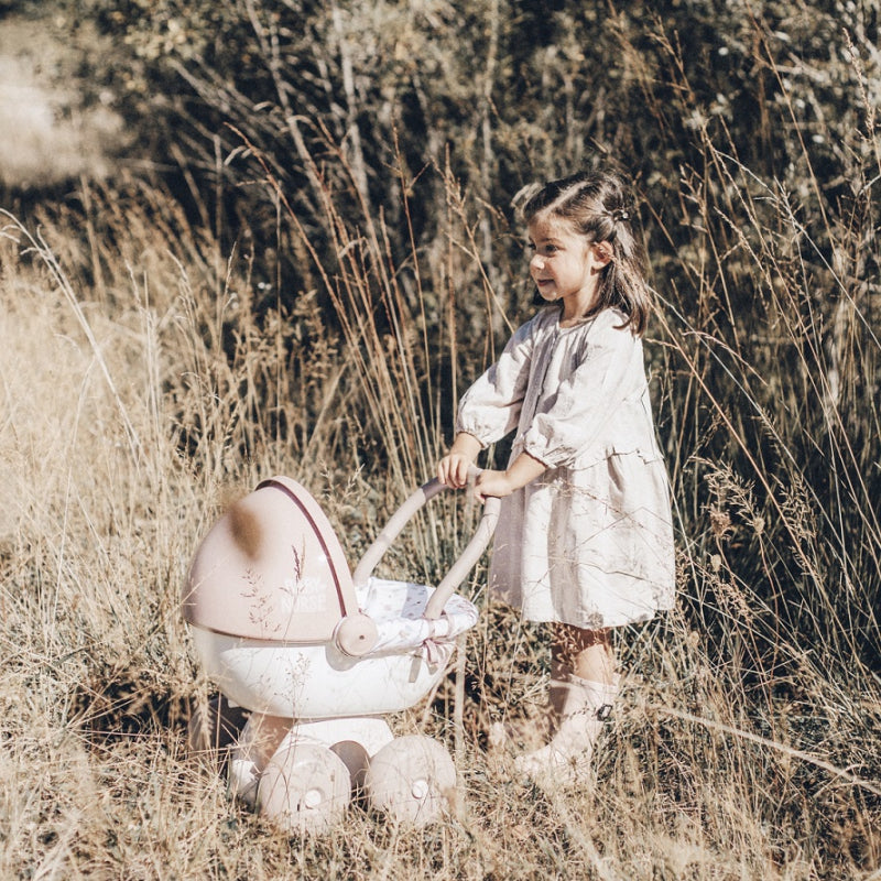 6-SMOBY Baby Nurse Wózek Głęboki dla lalki z plastikowym daszkiem-6